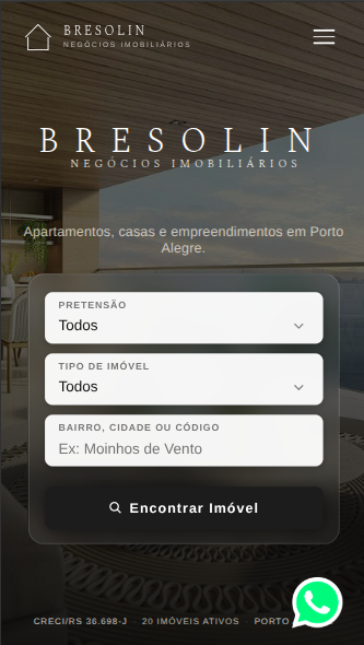 Bresolin Imóveis — mobile